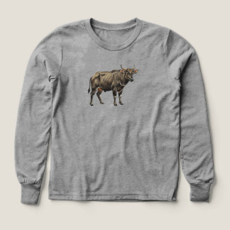 Watercolor Water Buffalo Illustration