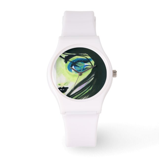 Watercolor Water Spirit Watch (Front)
