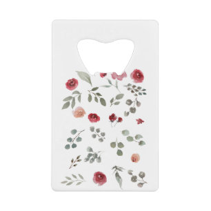 Watercolor Watercolor Roses Green Leaves Leaves