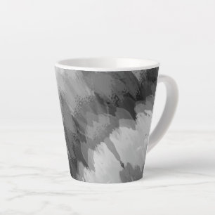 Watercolor waterfall, nature 3 latte mug