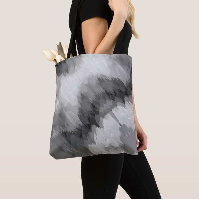 Watercolor waterfall, nature 3 tote bag (Close Up)