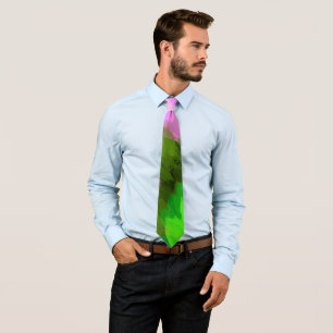 Watercolor waterfall, nature tie