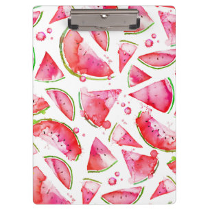 Watercolor Watermelon 1 Clipboard