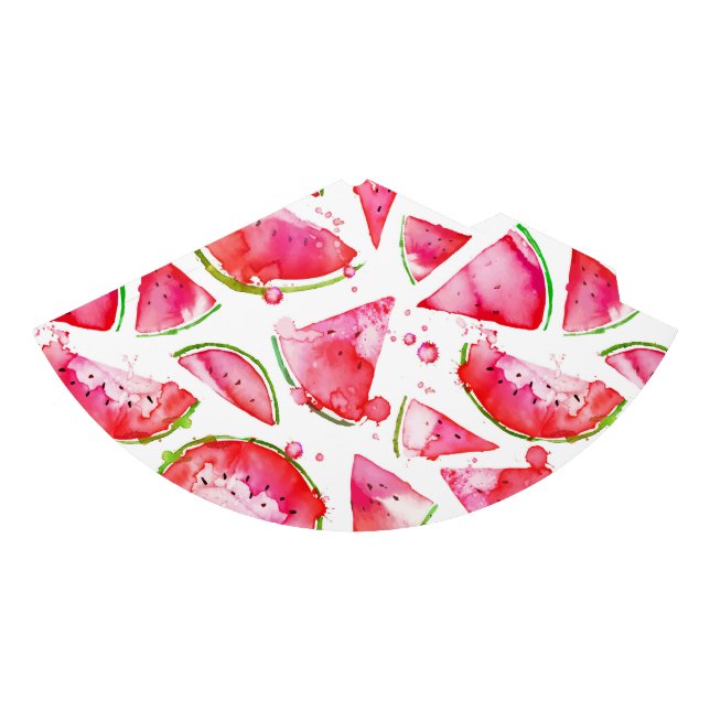 Watercolor Watermelon 1 Party Hat (Front)