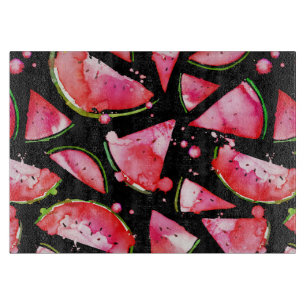 Watercolor Watermelon 2 Cutting Board