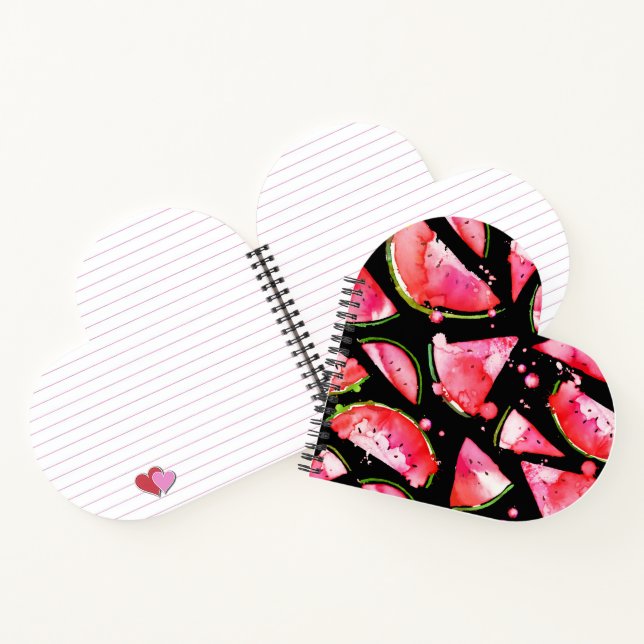 Watercolor Watermelon 2 Notebook (Inside)