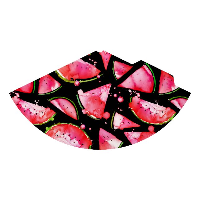 Watercolor Watermelon 2 Party Hat (Front)