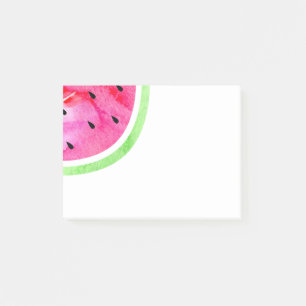 Watercolor Watermelon Post-it Notes