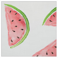 Watercolor watermelon slice pattern