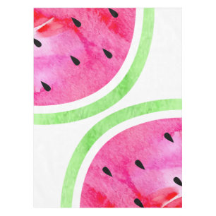 Watercolor Watermelon Tablecloth