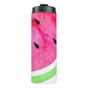 Watercolor Watermelon Thermal Tumbler
