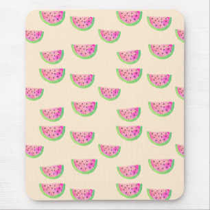 Watercolor Watermelons Mouse Pad