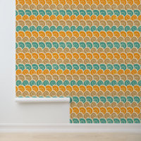 Watercolor Waves Pattern
