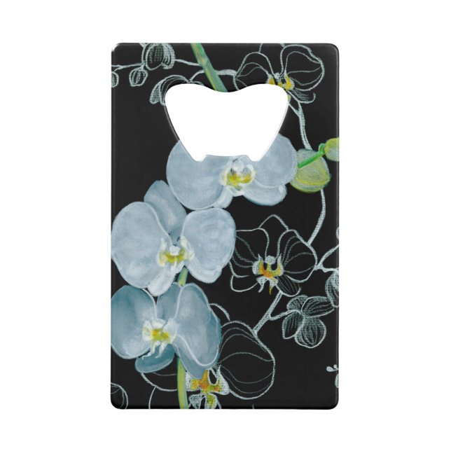 Watercolor White Orchids Pattern (Front)