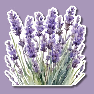 Watercolor Wild Lavender Waterproof
