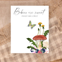 Watercolor wild mushrooms Babies are sweet