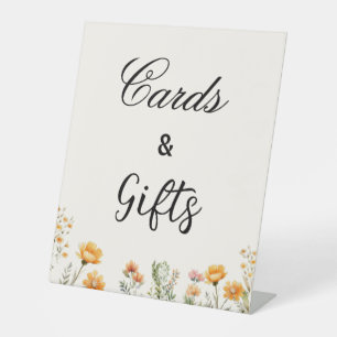 Watercolor Wildflower Boho bridal shower  sign