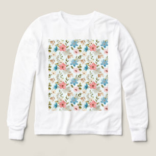 Watercolor Wildflower Floral Pattern