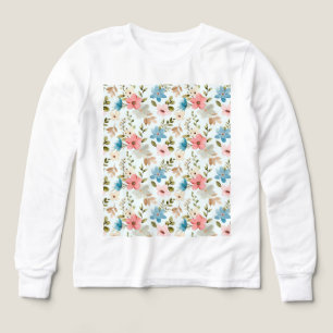 Watercolor Wildflower Floral Pattern
