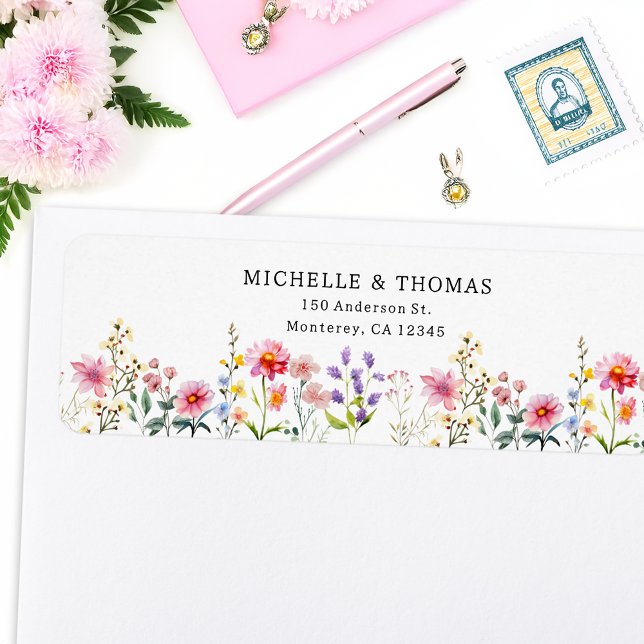 Watercolor Wildflower Spring Summer Wedding (Creator Uploaded)