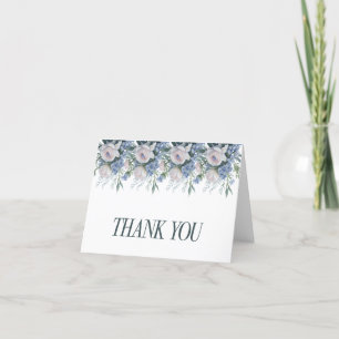 Watercolor Wildflower Thank You Card