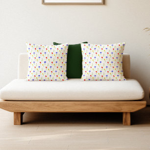 Watercolor Wildflowers Cushion