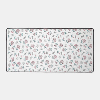 Watercolor Wildflowers Personalised Desk Mat