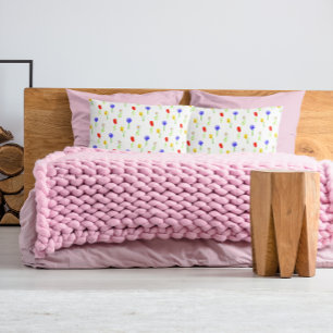 Watercolor Wildflowers Pillowcase