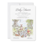 Watercolor Winnie the Pooh Picnic Baby Shower
