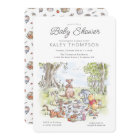 Watercolor Winnie the Pooh Picnic Baby Shower