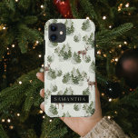 Watercolor Winter Forest Seamless Pattern Case-Mate iPhone Case<br><div class="desc">Embrace the serene beauty of winter with our Watercolor Winter Forest Seamless Pattern. This exquisite design captures the enchanting essence of a snow-covered forest,  perfect for adding a touch of seasonal magic to your life.</div>