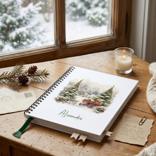 Watercolor Winter Wonder Bullet Journal