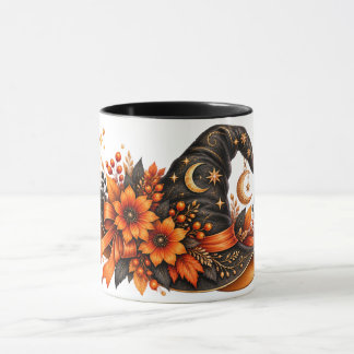 Watercolor Witch Hat Halloween Mug