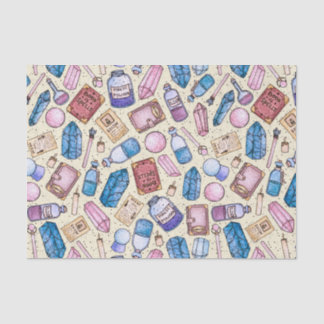 Watercolor Witchy Pattern Tissue Paper