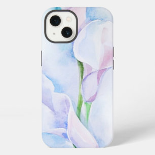 watercolor with 3 callas iPhone 13 case