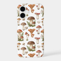 Watercolor Woodland Mushrooms Pattern – Case-Mate