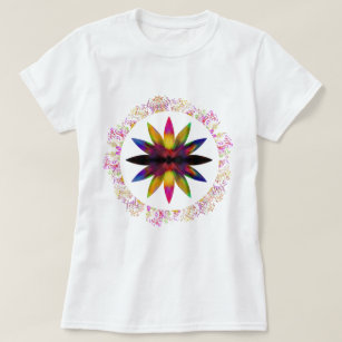Watercolor Yoga Lotus Meditation Holistic T-Shirt