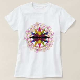 Watercolor Yoga Lotus Meditation Holistic T-Shirt