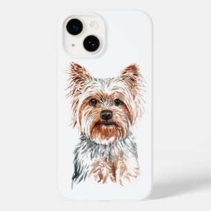 Watercolor Yorkie Case-Mate iPhone 14 Case