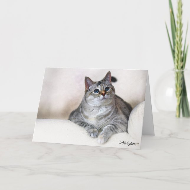 Watercolor Zilla Card (Front)