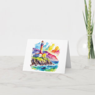 Watercolors of Sicily - Paese Notecard 2