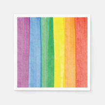 Watercolors Pride Rainbow