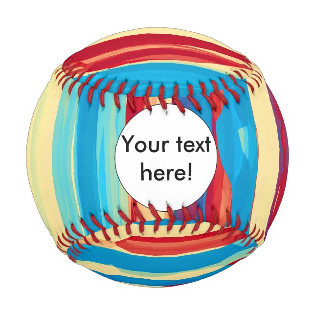 Watercolors texture baseball (Front)