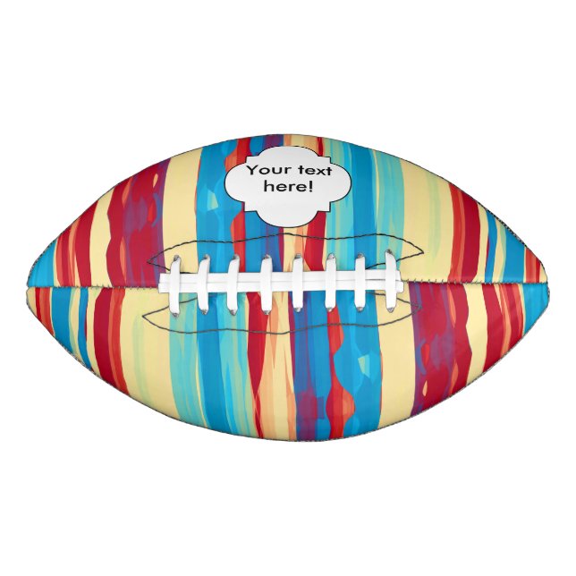 Watercolors texture football (Front)