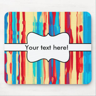 Watercolors texture mouse pad