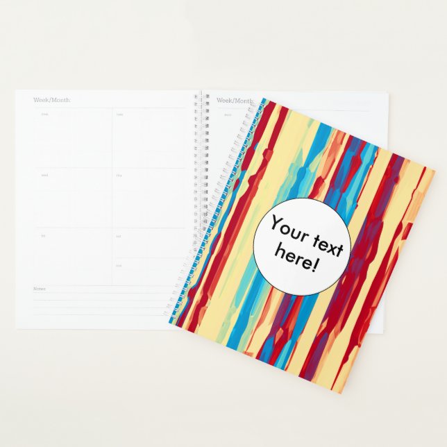 Watercolors texture planner (Display)