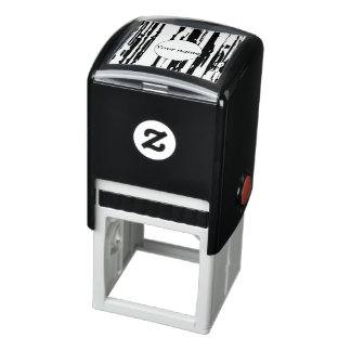 Watercolors texture self-inking stamp