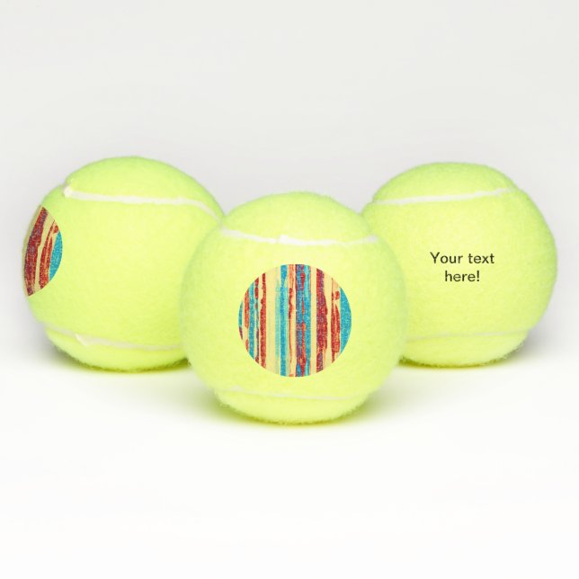 Watercolors texture tennis balls (Multi)