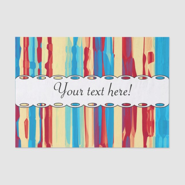 Watercolors texture tissue paper (Front)