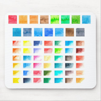 Watercolour creative design. mouse pad
